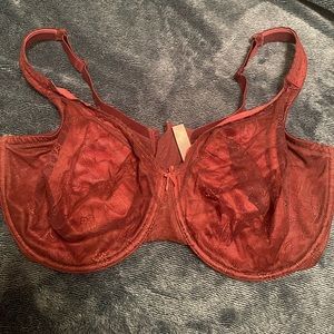 42G Maroon Unlined Bra